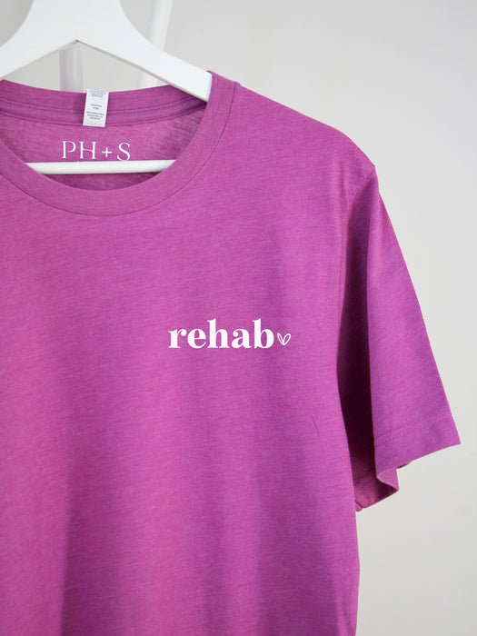 Allied Heart "rehab" in Heather Magenta (Limited Edition)