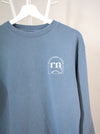 Cred Arch: RN on Slate Blue sweatshirt
