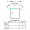 Unisex Short Sleeve Tee size chart