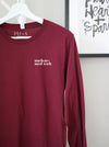 Allied Heart: Nuclear Med Tech in Maroon long sleeve