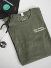 Allied Heart: Physician Assistant in Military Green long sleeve