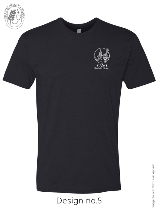 PH+S - Heather Black with design no.5 "Golden Boy Bison"
