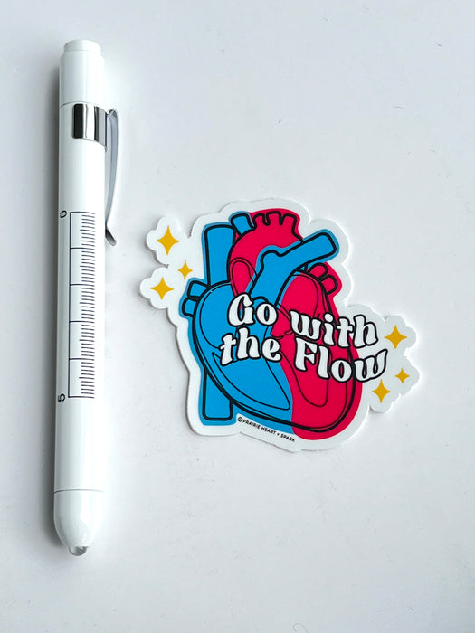 Go with the Flow - Sticker