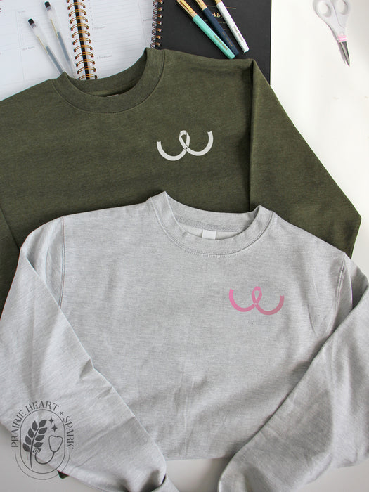 Breast Cancer Ribbon - Sweatshirts
