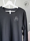Mom + Baby: black long sleeve