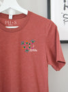 Caffeine Molecule - Heather Clay short sleeve tee