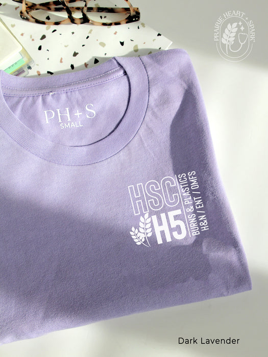 HSC H5 Burn/Plastic Unit - Tees (PRIVATE GROUP ORDER)