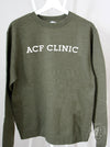 Collegiate: Army Green sweatshirt