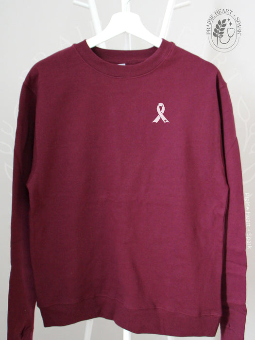 Oncology Simple Ribbon - Sweatshirts