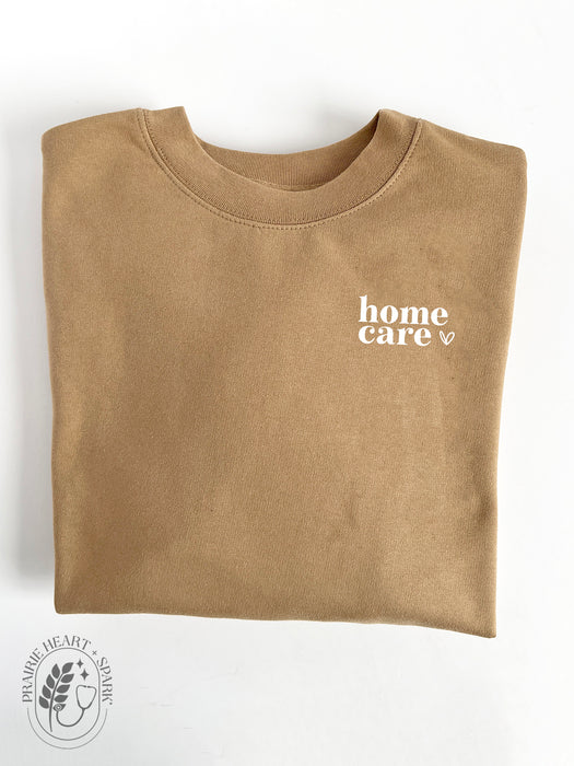 Allied Heart: Home Care on Sand sweatshirt
