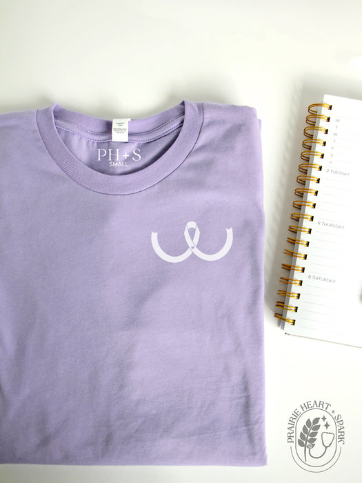 Breast Cancer Ribbon - Long Sleeves