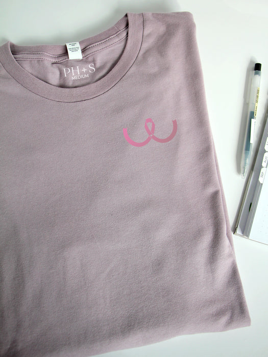 Breast Cancer Ribbon - Long Sleeves