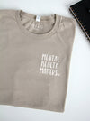 Mental Health: MHM on Heather Tan short sleeve tee