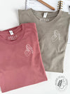 Mom + Baby: Mauve long sleeve & Stone long sleeve