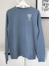 Spooky Heart with SW on Slate sweatshirt