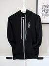 Spooky Peace on a Black hoodie