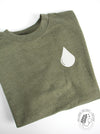 Blood Drop - Army Green sweatshirt