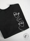 Frontliners: Black sweatshirt with "LPN"
