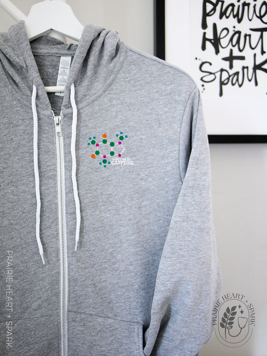Caffeine Molecule - Hoodies
