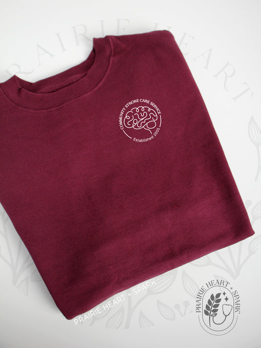 Community Stroke Care Service (CSCS) - Sweatshirts (PRIVATE GROUP ORDER)