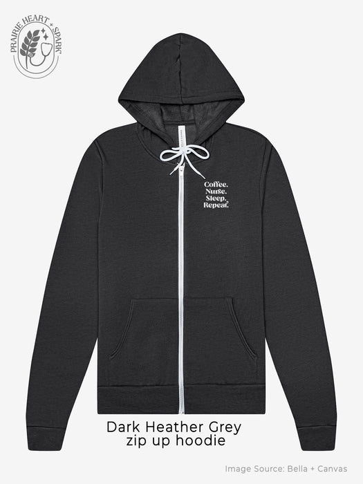 Coffee. Nurse. Sleep. Repeat. - Hoodies