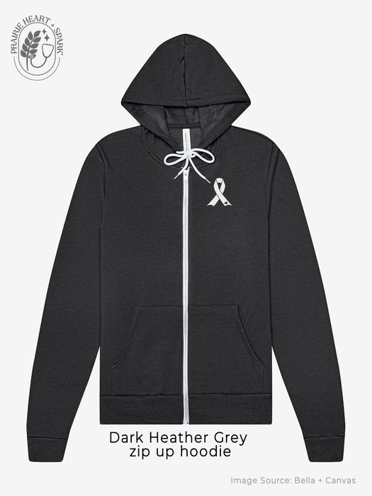 Oncology Simple Ribbon - Hoodies