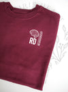 HSC Neurosurgery Block RD design on a Maroon sweatshirt