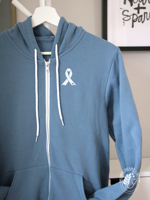 Oncology Simple Ribbon - Hoodies