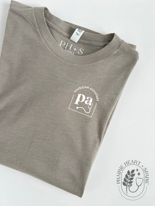Cred Arch: "PA" on a Stone long sleeve