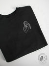 Mom + Baby: Black sweatshirt