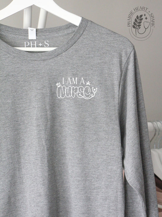 Nurse Art Tag - Long Sleeves